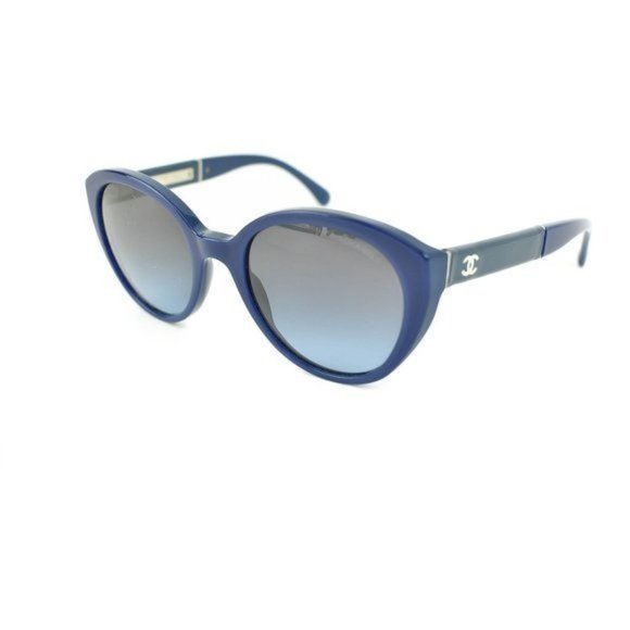 CHANEL: Navy, Patent Leather & CC Sunglasses (la) main image 10